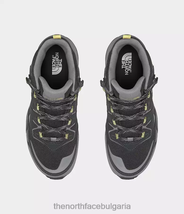 обувки The North Face hedgehog 3 средни водоустойчиви ботуши асфалтово сиво/мелд сиво Жени 40DF0685