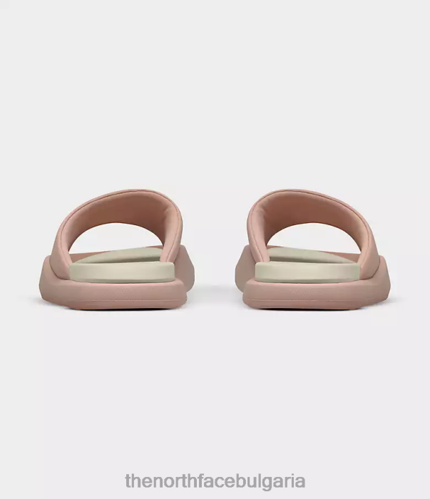 обувки The North Face слайдове за триарх розов мъх/бяла гардения Жени 40DF0171