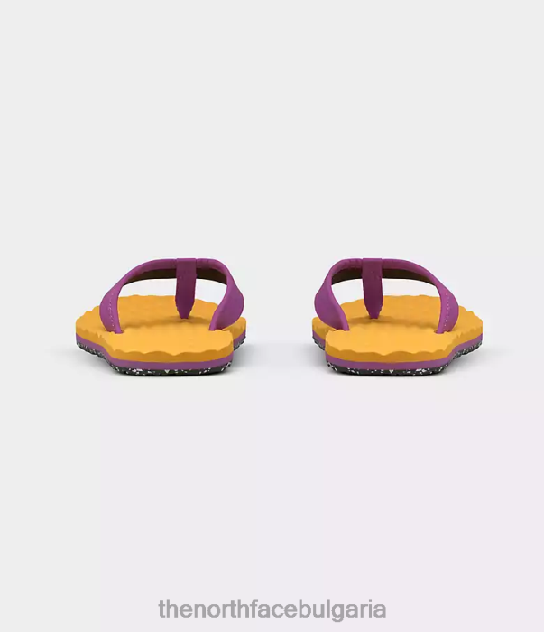 обувки The North Face мини чехли в базовия лагер ii върха на базовия лагер златно/лилаво цвете на кактус Жени 40DF064