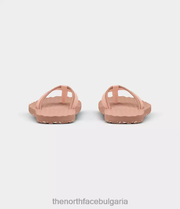 обувки The North Face мини чехли в базовия лагер ii cafe creme/вечерно пясъчно розово Жени 40DF062