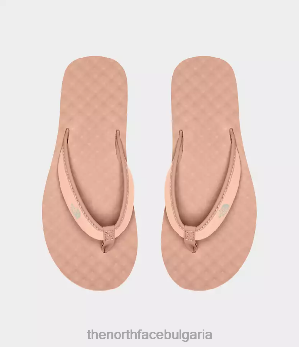 обувки The North Face мини чехли в базовия лагер ii cafe creme/вечерно пясъчно розово Жени 40DF062