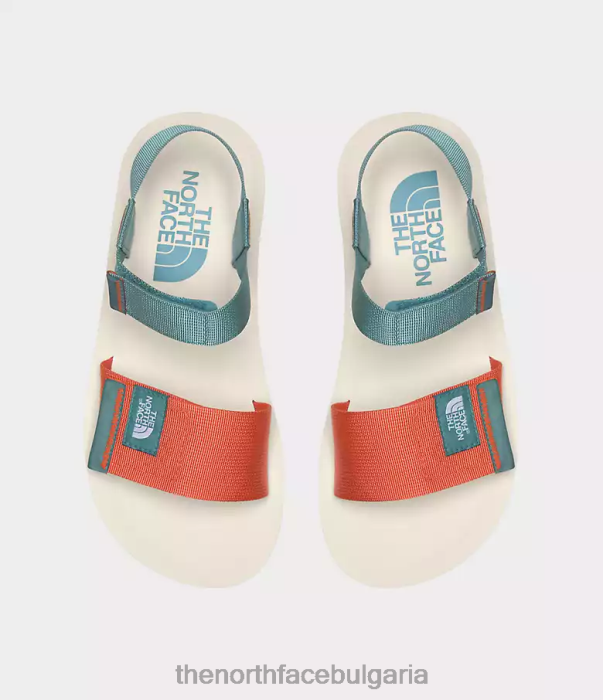 обувки The North Face сандали skeena бяла гардения/прашен корал оранжев Жени 40DF0256