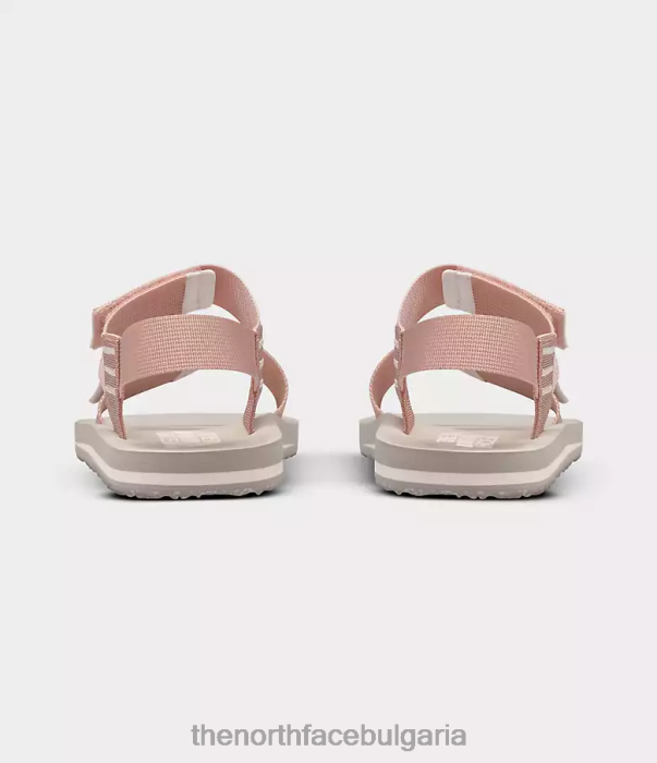 обувки The North Face сандали skeena розов мъх/бяла гардения Жени 40DF0257