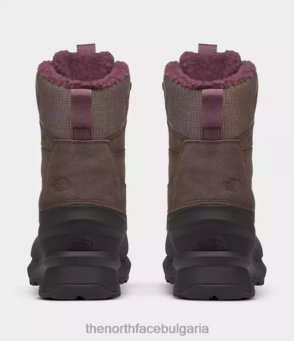 обувки The North Face водоустойчиви ботуши chilkat v 400 дълбоко кафяво/tnf черно Жени 40DF0947