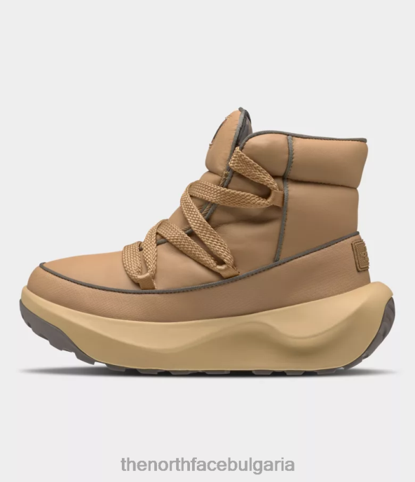 обувки The North Face halseigh thermoball дантелени водоустойчиви ботуши бадемово масло/соколово кафяво Жени 40DF0855