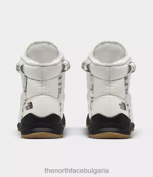 обувки The North Face термоболни луксозни водоустойчиви ботуши с връзки гардения бяла/tnf черна Жени 40DF0815