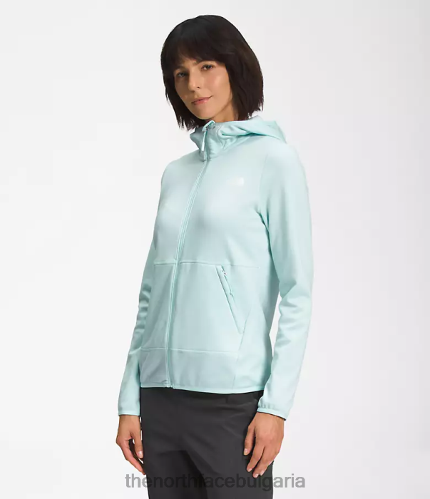 облекло The North Face качулка Canyonlands оберлихт син бял пирен Жени 40DF0745