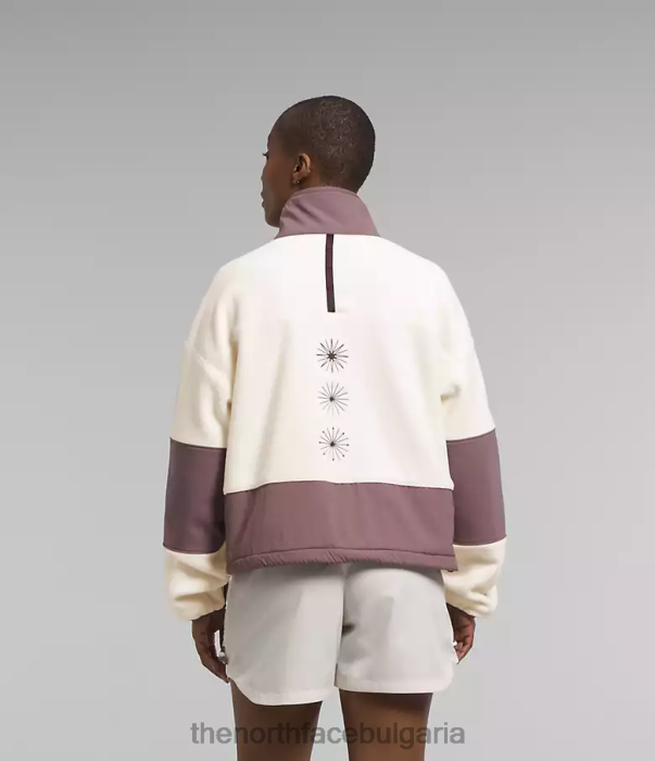 облекло The North Face облекло за пътешествия fantasy ridge flash -zip гардения бяла/кафяво сива Жени 40DF054