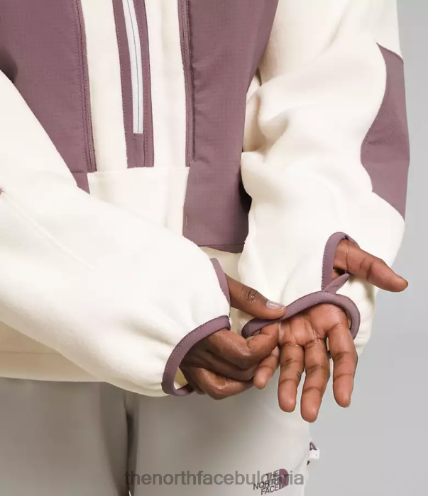 облекло The North Face облекло за пътешествия fantasy ridge flash -zip гардения бяла/кафяво сива Жени 40DF054