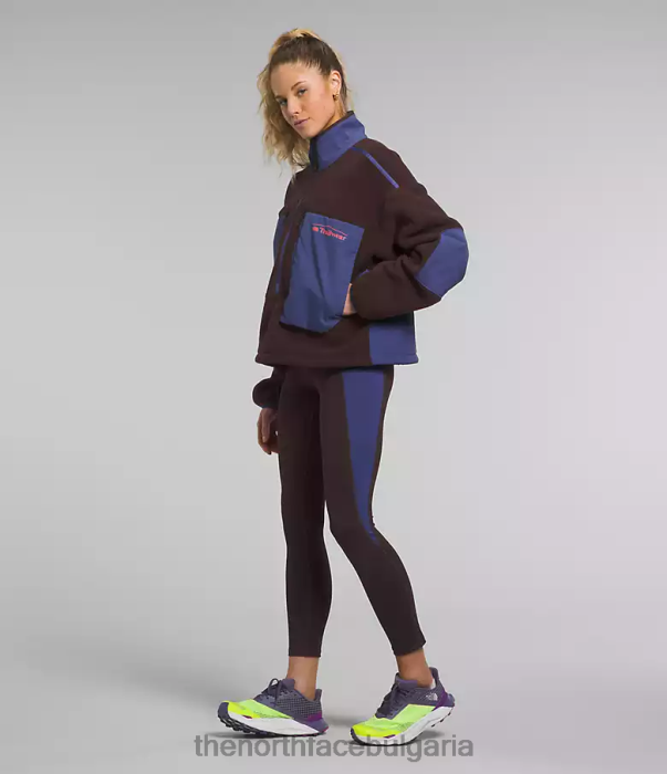 облекло The North Face облекло за пътешествия fantasy ridge flash -zip въгленокафяво/пещерно синьо Жени 40DF055
