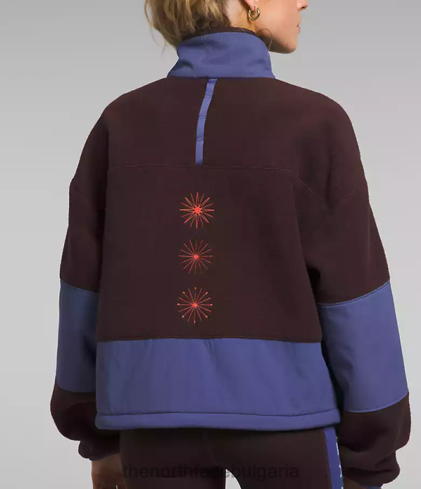 облекло The North Face облекло за пътешествия fantasy ridge flash -zip въгленокафяво/пещерно синьо Жени 40DF055