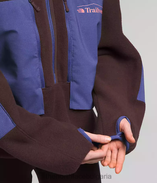 облекло The North Face облекло за пътешествия fantasy ridge flash -zip въгленокафяво/пещерно синьо Жени 40DF055