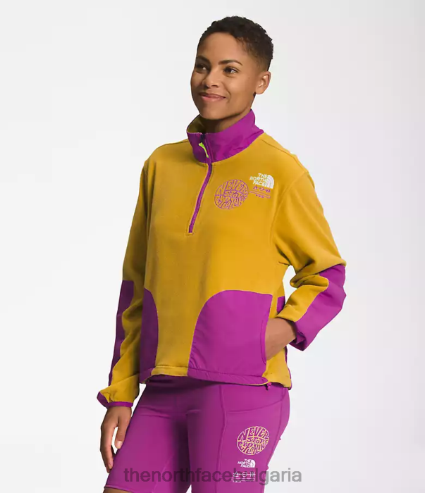облекло The North Face облекло за пътешествия fantasy ridge -zip arrowwood жълто/лилаво цвете на кактус Жени 40DF01180
