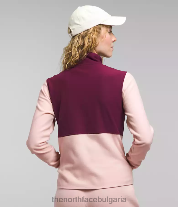 облекло The North Face яке alpine polartec 100 розов мъх/бойзенбери Жени 40DF01013