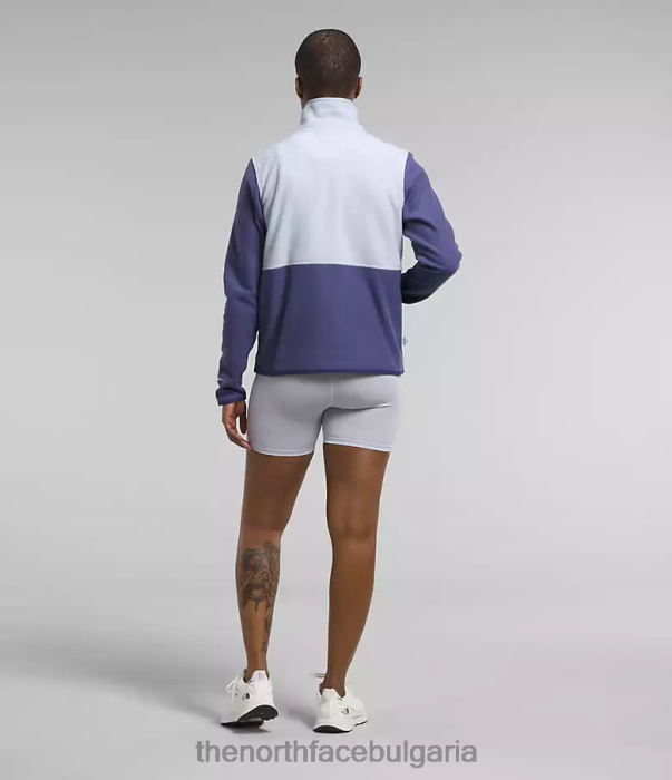 облекло The North Face яке alpine polartec 100 пещерно синя/прашна зеленика Жени 40DF0441