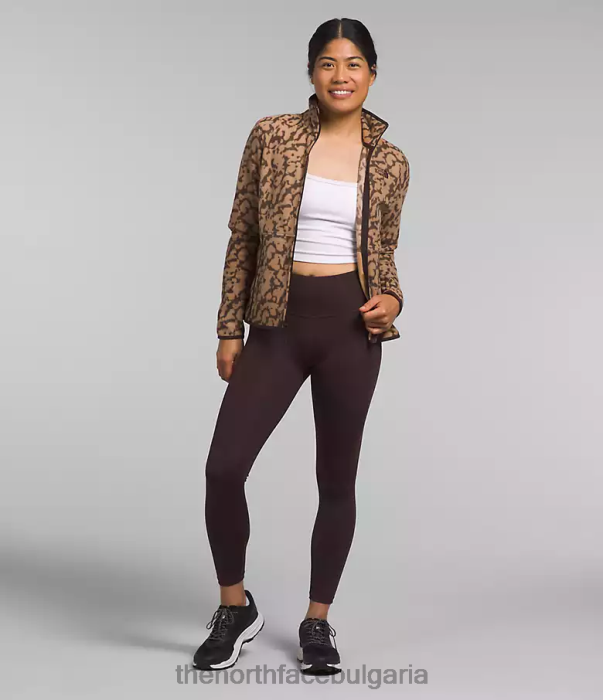 облекло The North Face яке alpine polartec 100 графичен печат с бадемово масло Жени 40DF0442