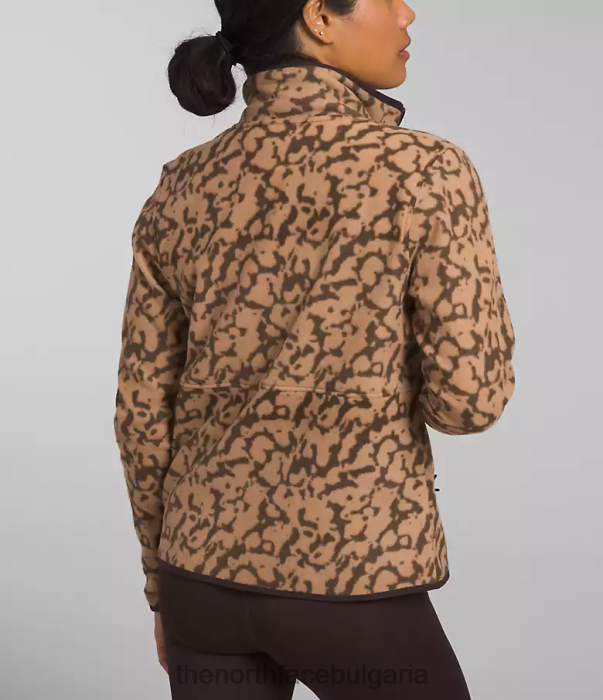 облекло The North Face яке alpine polartec 100 графичен печат с бадемово масло Жени 40DF0442