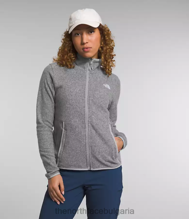 облекло The North Face яке alpine polartec 100 tnf средно сив пирен Жени 40DF01014