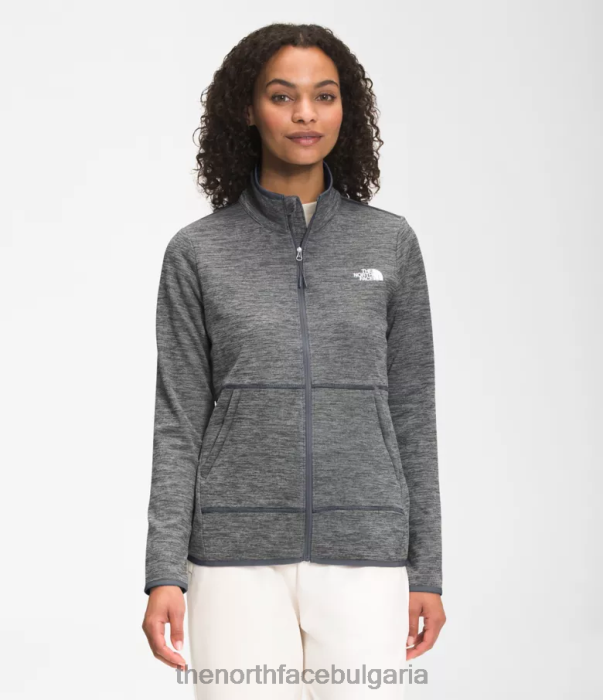 облекло The North Face canyonlands full-zip tnf средно сив пирен Жени 40DF0377