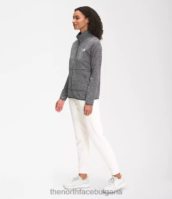 облекло The North Face canyonlands full-zip tnf средно сив пирен Жени 40DF0377