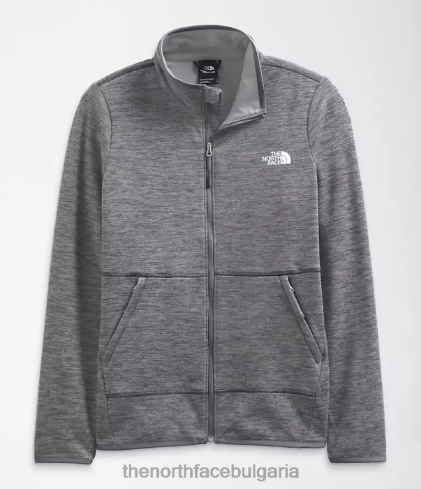 облекло The North Face canyonlands full-zip tnf средно сив пирен Жени 40DF0377