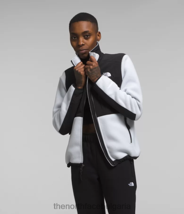 облекло The North Face яке денали прашна зеленика/tnf черно Жени 40DF0147