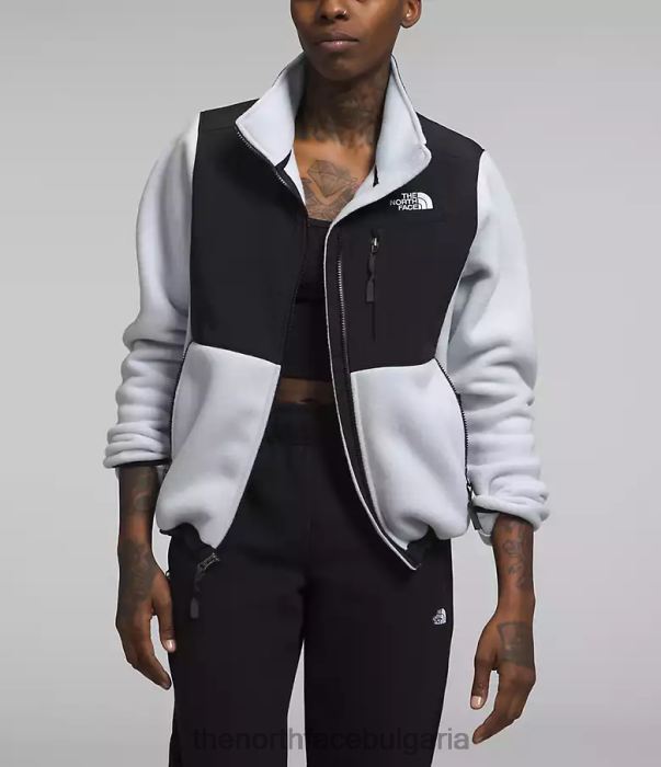 облекло The North Face яке денали прашна зеленика/tnf черно Жени 40DF0147