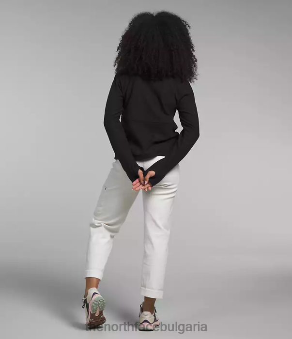 облекло The North Face alpine polartec 100 -капак с цип tnf черно Жени 40DF0158