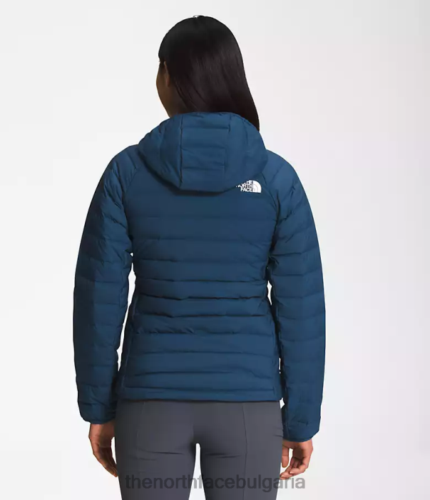 облекло The North Face разтегателна качулка belleview сенчесто синьо Жени 40DF0670