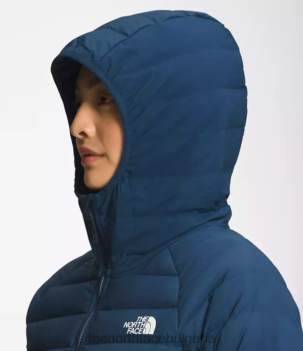 облекло The North Face разтегателна качулка belleview сенчесто синьо Жени 40DF0670