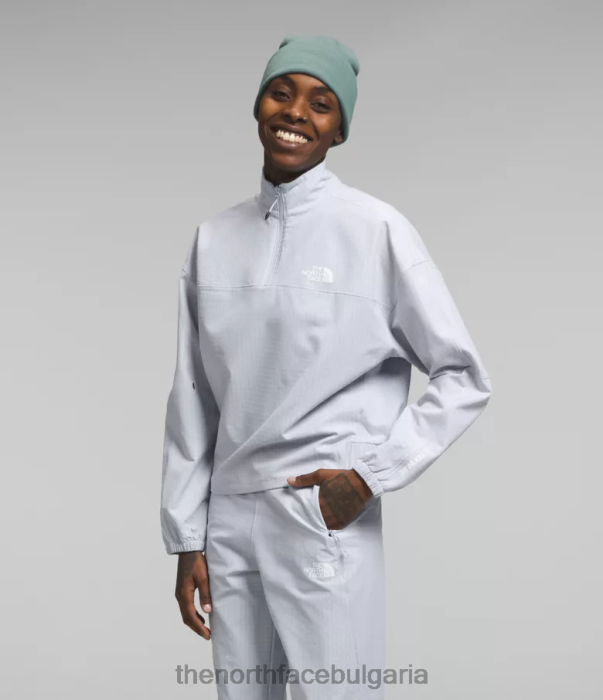 облекло The North Face tekware решетка 1/4 цип прашен зеленика пирен Жени 40DF0248