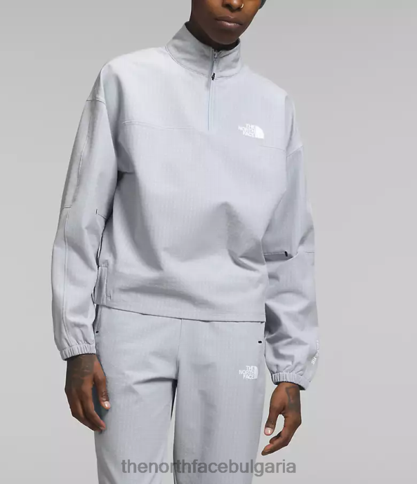 облекло The North Face tekware решетка 1/4 цип прашен зеленика пирен Жени 40DF0248