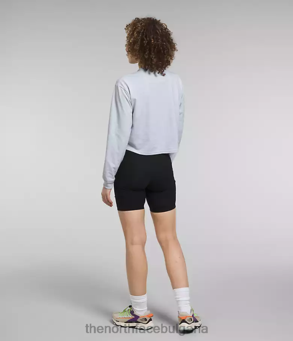 облекло The North Face наследствена тениска с дълъг ръкав прашна зеленика Жени 40DF0850