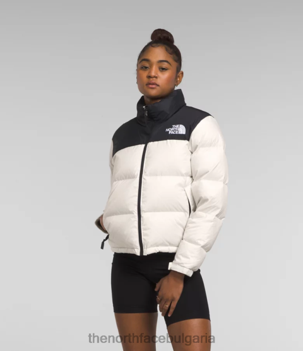 облекло The North Face 1996 ретро яке nuptse гардения бяла Жени 40DF0724