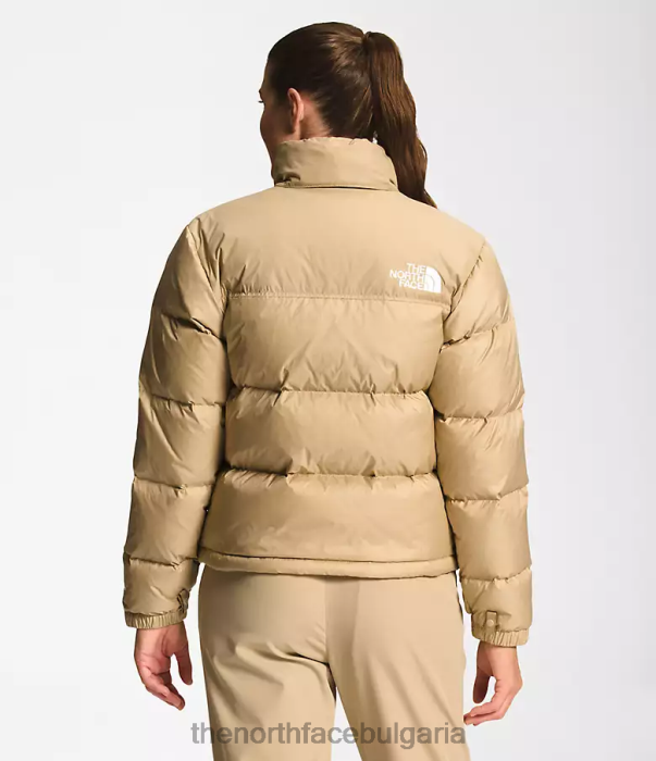 облекло The North Face 1996 ретро яке nuptse камък каки Жени 40DF0731