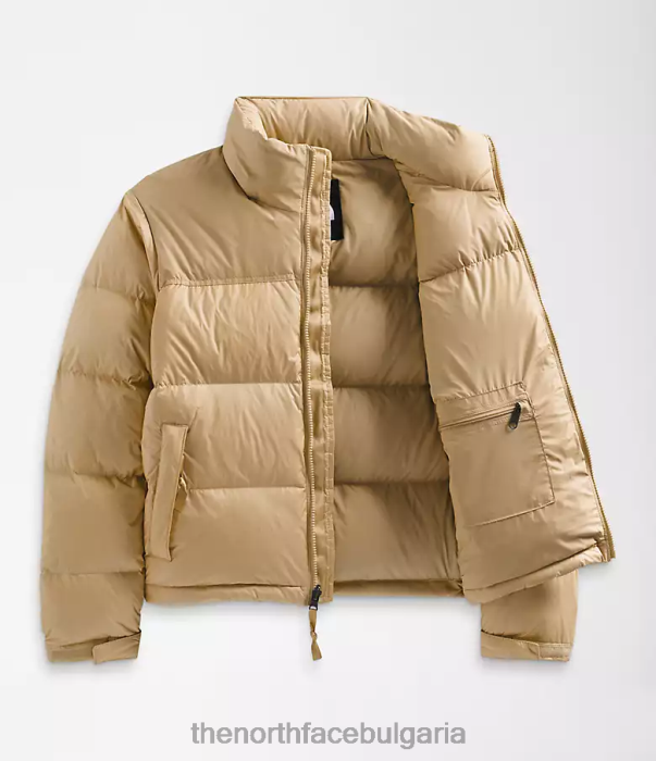 облекло The North Face 1996 ретро яке nuptse камък каки Жени 40DF0731