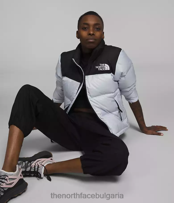 облекло The North Face 1996 ретро яке nuptse прашна зеленика/tnf черно Жени 40DF0725