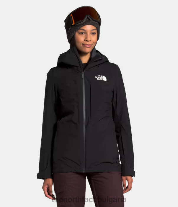 облекло The North Face thermoball еко снежно триклиматично яке tnf черно Жени 40DF01174