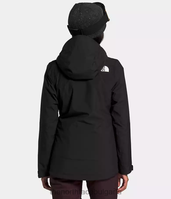 облекло The North Face thermoball еко снежно триклиматично яке tnf черно Жени 40DF01174