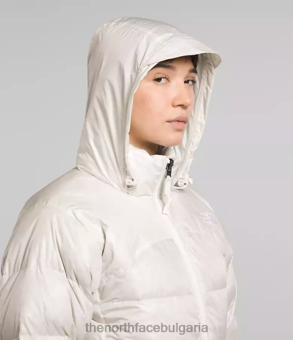 облекло The North Face 2000 ретро nuptse яке гардения бяла Жени 40DF0802