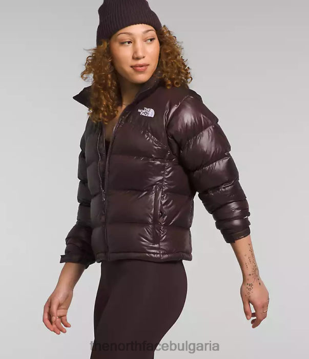 облекло The North Face 2000 ретро nuptse яке въгленокафяво Жени 40DF0804