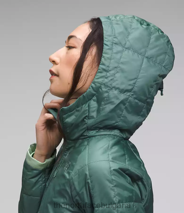 облекло The North Face пуловер с циркалофт тъмен градински чай/мъглив градински чай Жени 40DF0505