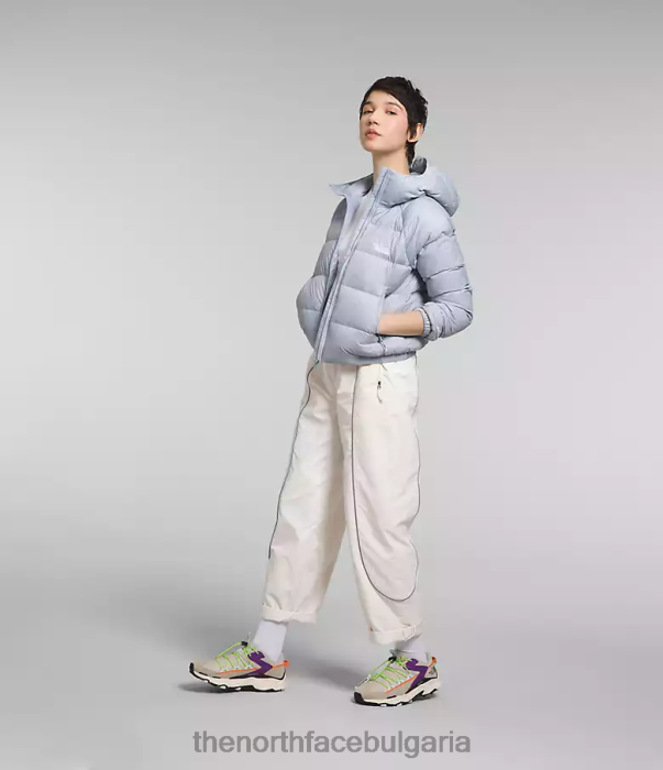 облекло The North Face пухена качулка от хидраналит прашна зеленика Жени 40DF0891