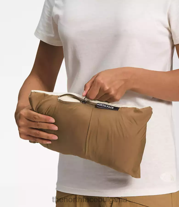 облекло The North Face 92 нискофайно високотехнологично яке чакъл/комунално кафяво Жени 40DF01016