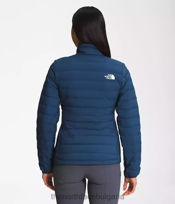 облекло The North Face еластично пухено яке belleview сенчесто синьо Жени 40DF01084