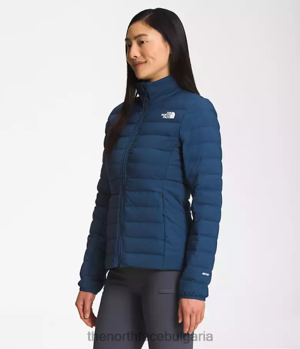 облекло The North Face еластично пухено яке belleview сенчесто синьо Жени 40DF01084