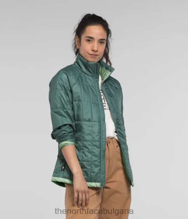 облекло The North Face circaloft яке тъмен градински чай/мъглив градински чай Жени 40DF0936