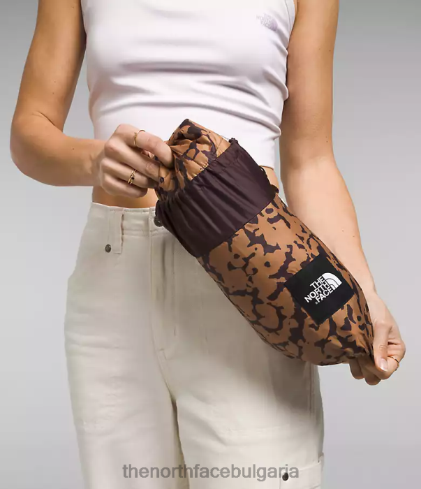 облекло The North Face circaloft яке графичен печат с бадемово масло Жени 40DF0938