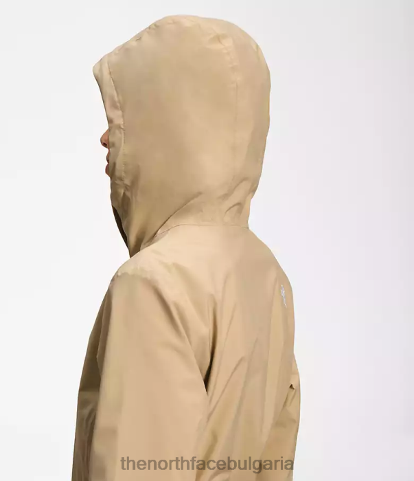 облекло The North Face дъждовно яке с градски бриз камък каки Жени 40DF01228