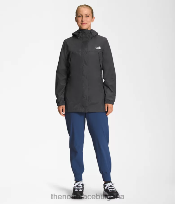 облекло The North Face антора парка асфалтово сиво Жени 40DF045